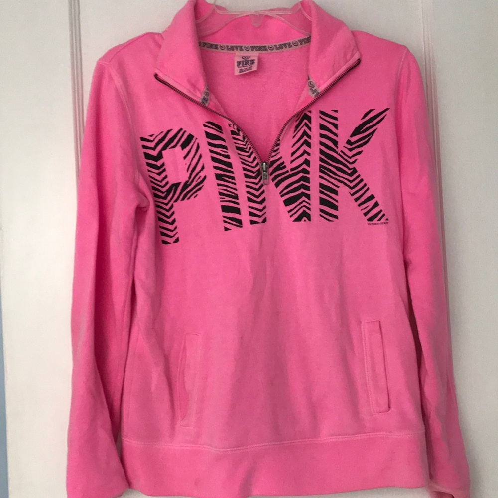 Victoria’s Secret PINK half zip sweatshirt
